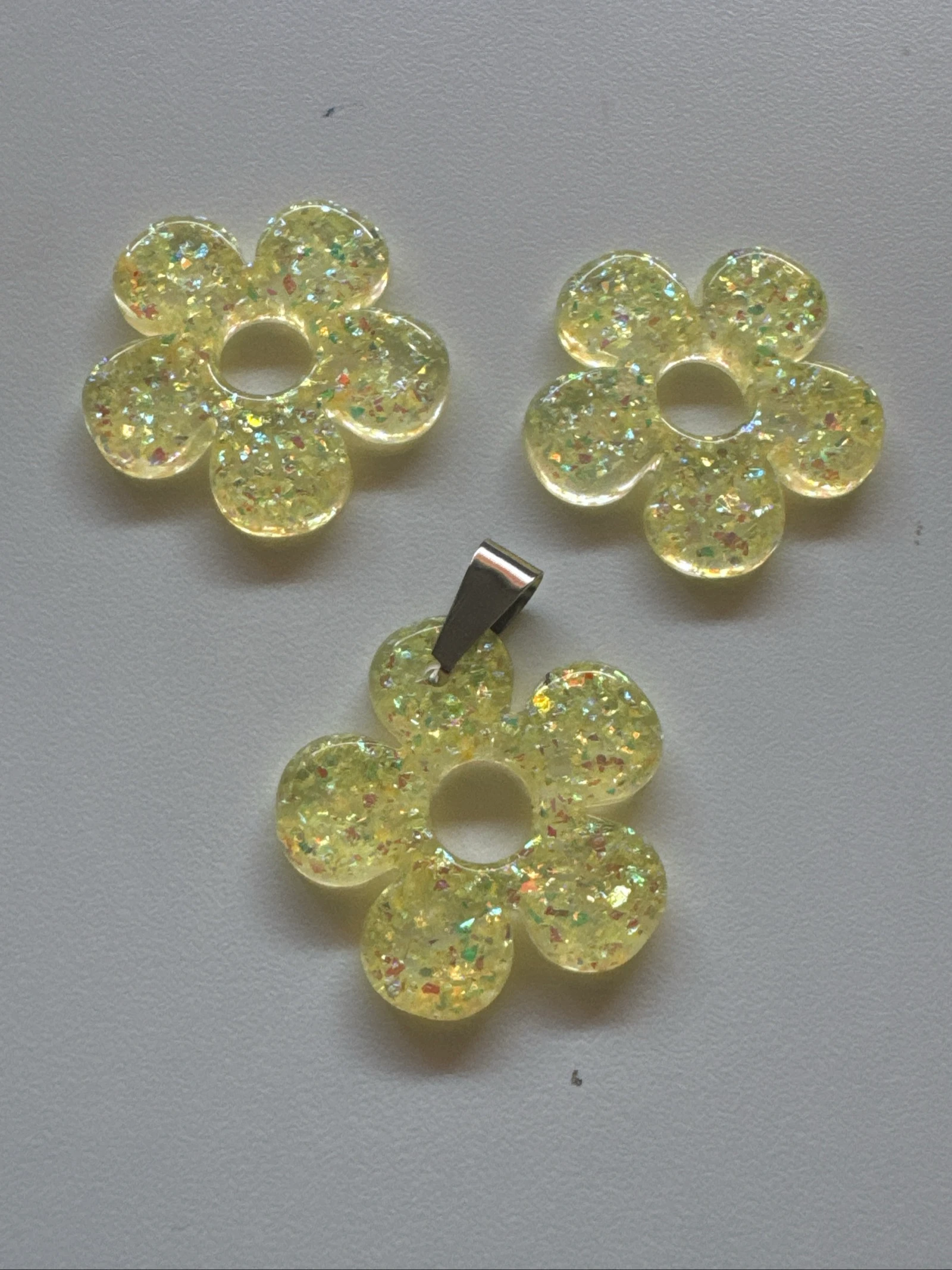Parure en résine 